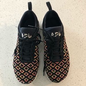 APL Techloom Phantom Sneakers - Black/Multi 9